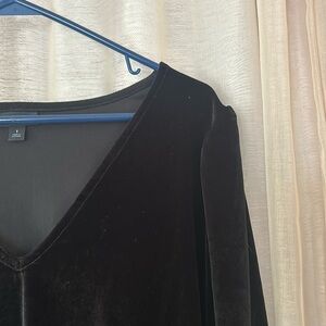 Torrid velvet body suit, 1 14/16